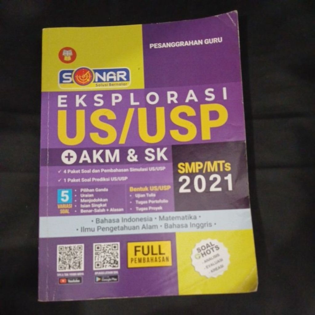 Eksplorasi us/usp +akm dan sk untuk smp/mts 2021