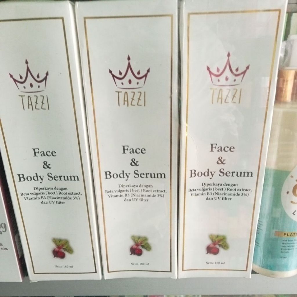 tazzi face and body serum