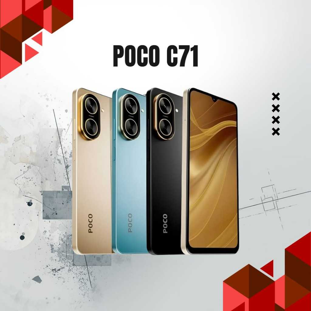Poco C71 Ram [ 4/128 ] GB