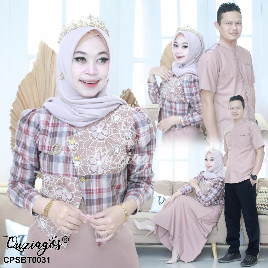 COUPLE LEBARAN SARIMBIT QUZIAGOS CPSBT00031 COKSU | OPEN PO 5-7 HARI