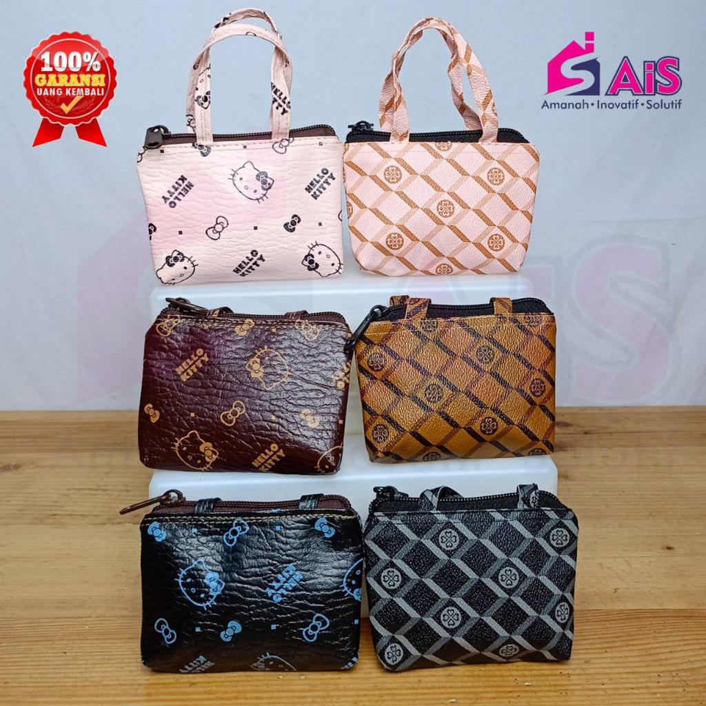 DOMPET KOIN TENTENG DOMPET CUTE DOMPET KECIL KARAKTER DOMPET RECEHAN DOMPET KOSMETIK DOMPET ANAK