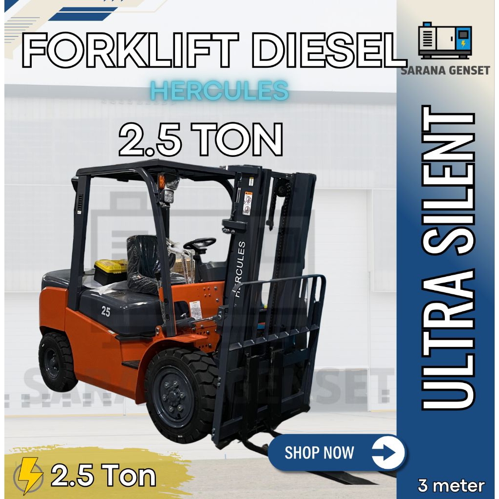 FORKLIFT HERCULES 2.5 TON DIESEL FD25