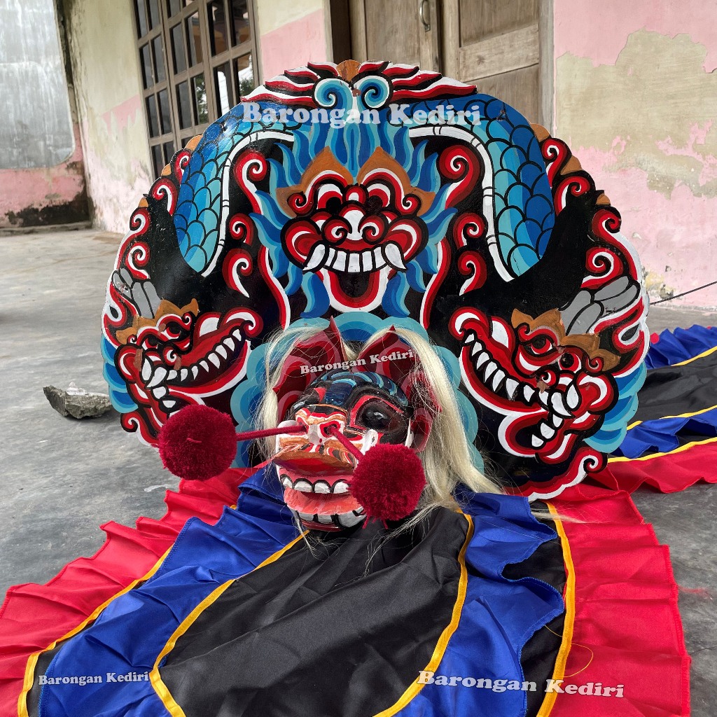 Barongan Kediri Barongan Telon Ukuran 15 Pentas Premium Fullset