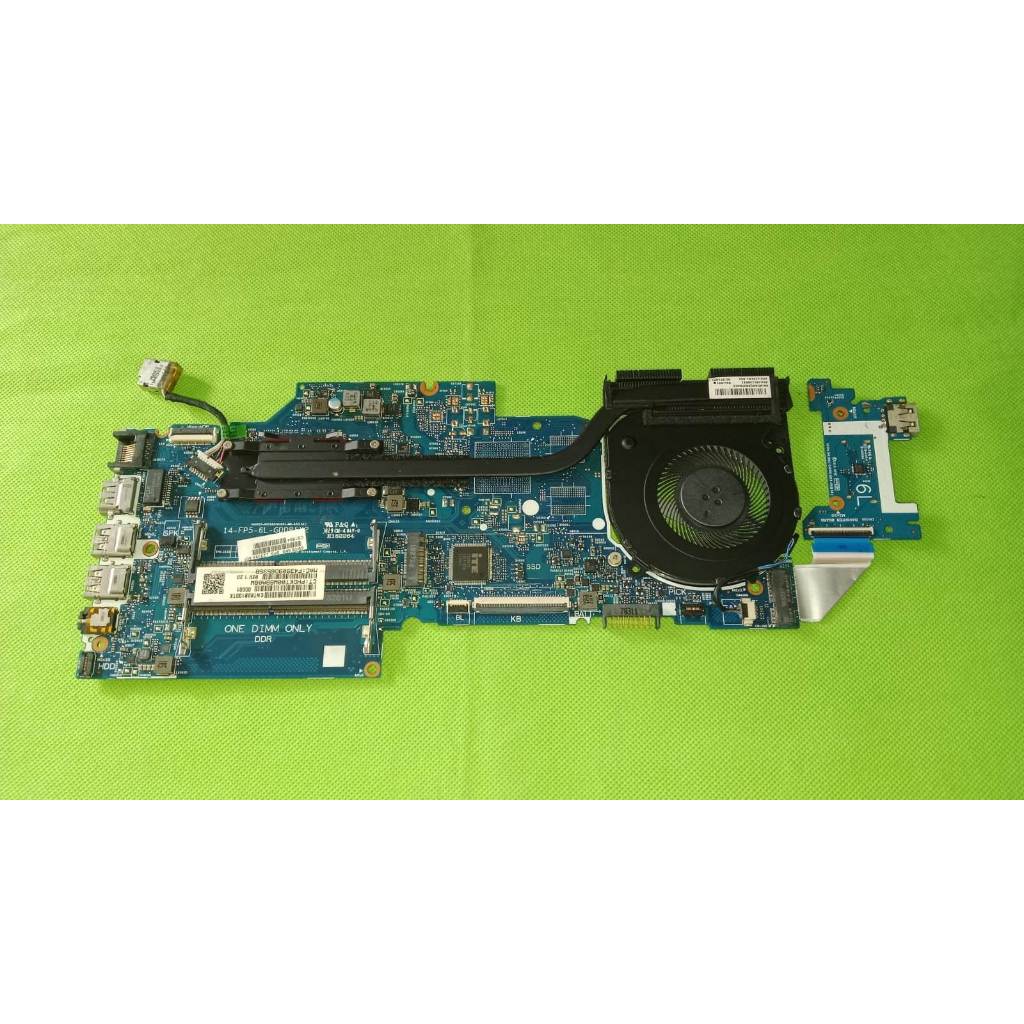Sepaket Motherboard Laptop HP 14 CM0076AU Normal AMD Rayzen 5 2500U Ting ting, baju robek ha ha ha