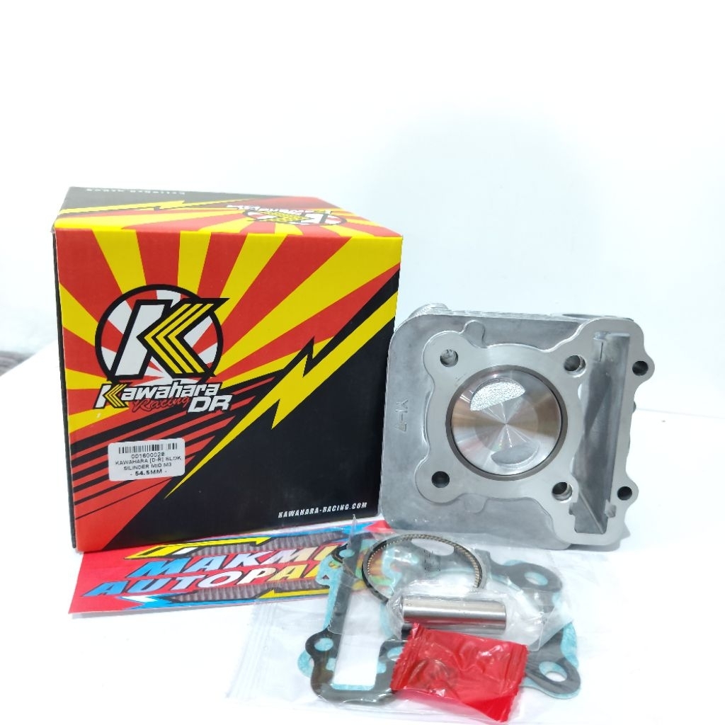 Cylinder Block/Blok Piston Kawahara DR MIO M3 54.5mm