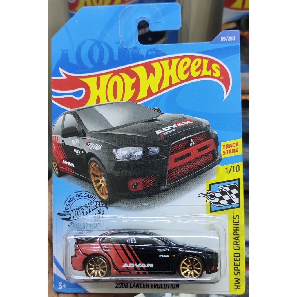 Hot Wheels 2008 Lancer Evolution Advan Yokohama