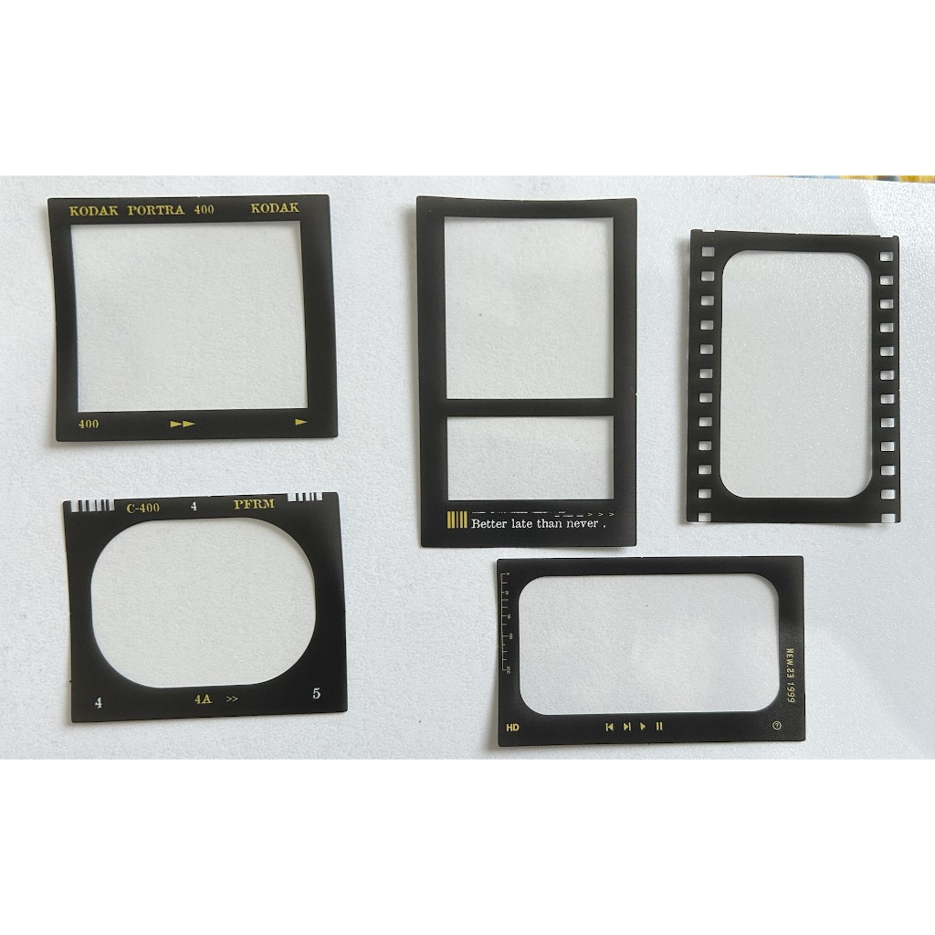 Preloved stiker / kertas deco untuk bullet journaling (bujo) / Scrapbook Frame Films 11