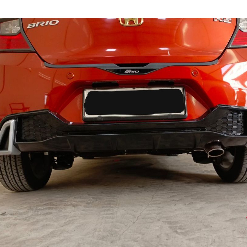 Diffuser Belakang Urbanite All New Brio Satya / Brio RS Bodykit Belakang 2018-2025