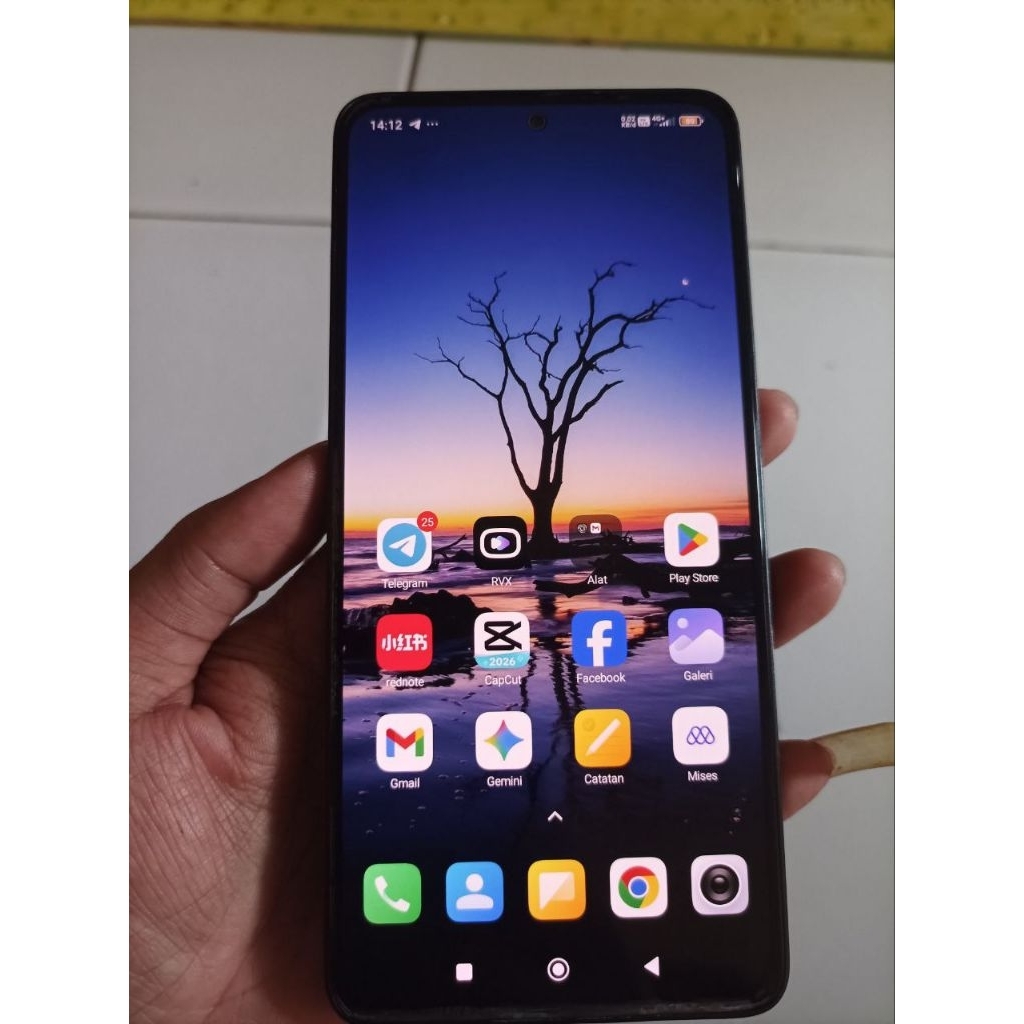 LCD dan Frame Redmi Note 13 4G Ori Copotan (Baca Deskripsi)