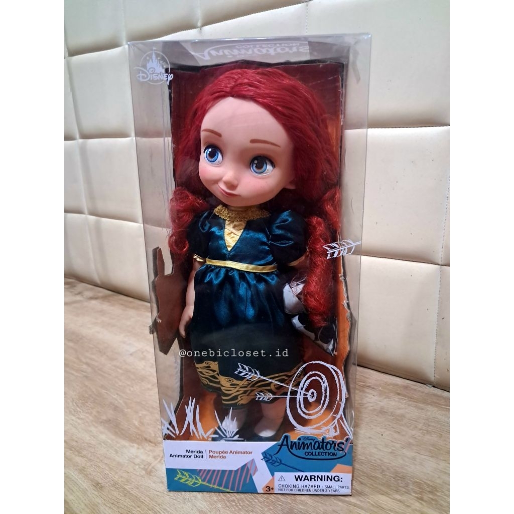 Boneka Disney Animator Merida - Doll Disney Animator Princess
