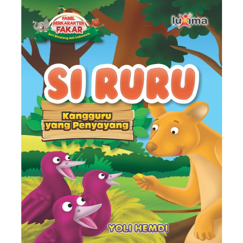 Buku Bacaan Anak Bergambar Fabel Berkarakter PAUD TK SLB