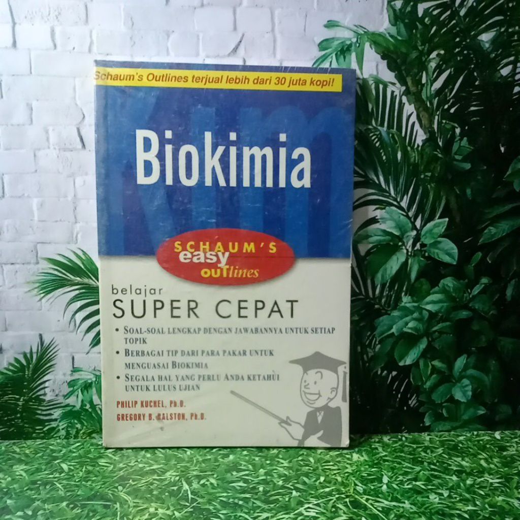 BUKU BIOKIMIA SCHAUM S EASY OUT LINES BELAJAR SUPER CEPAT