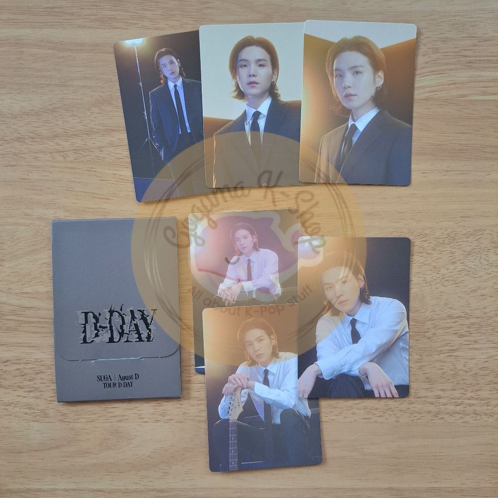 (READY SHARING) BTS SUGA Tour D-Day PC SUGA Set Official