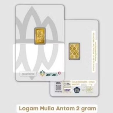 emas murni 24 karat 1 gram