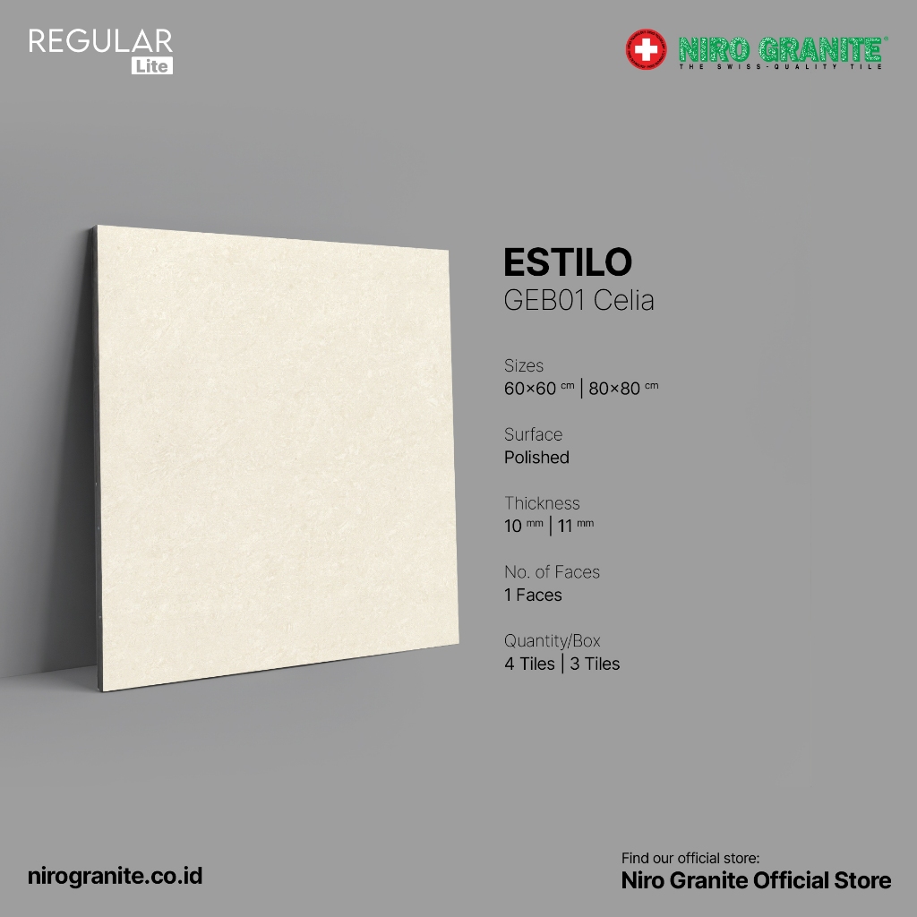 NIRO GRANITE 1st Grade - Estilo GEB01 - Polished