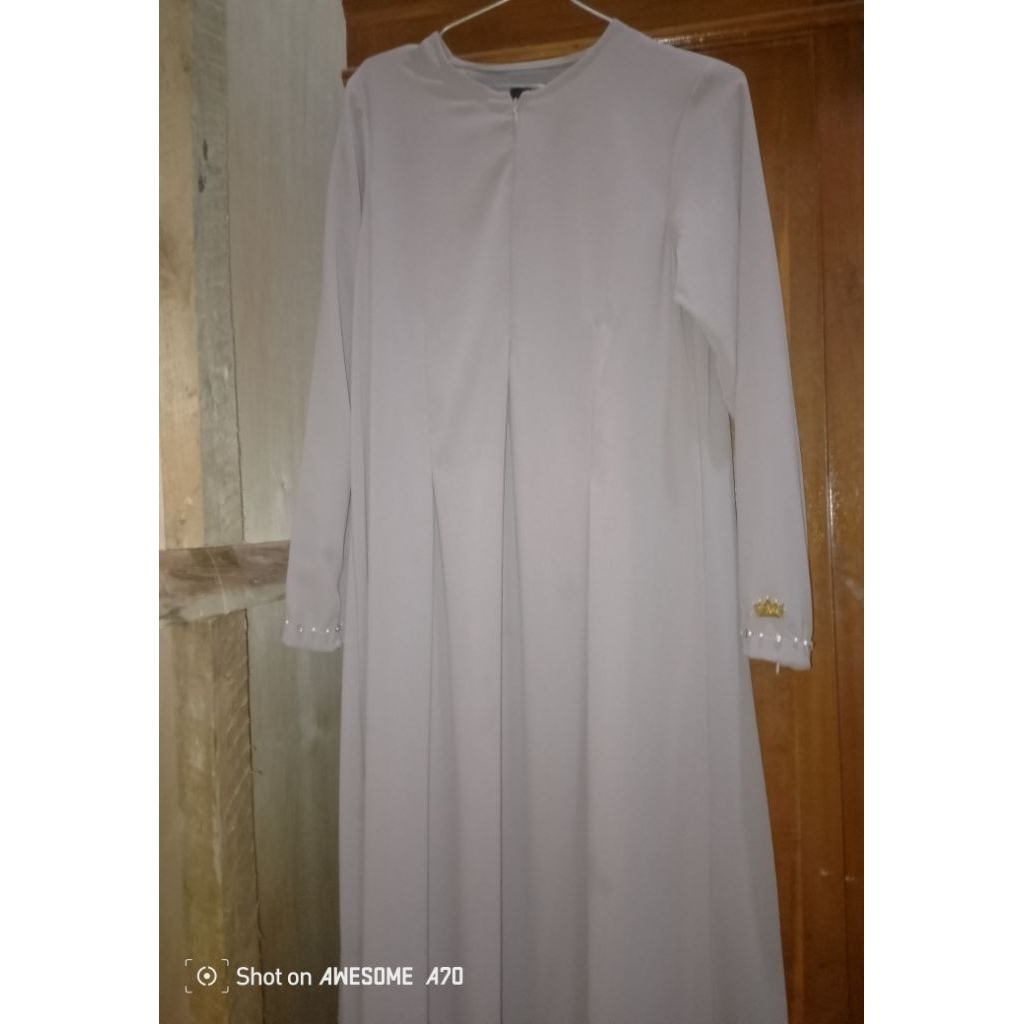 PL  Jual Rugi Abaya Luna Kazami Payet Set Outer dan inner [FREE GIFT]
