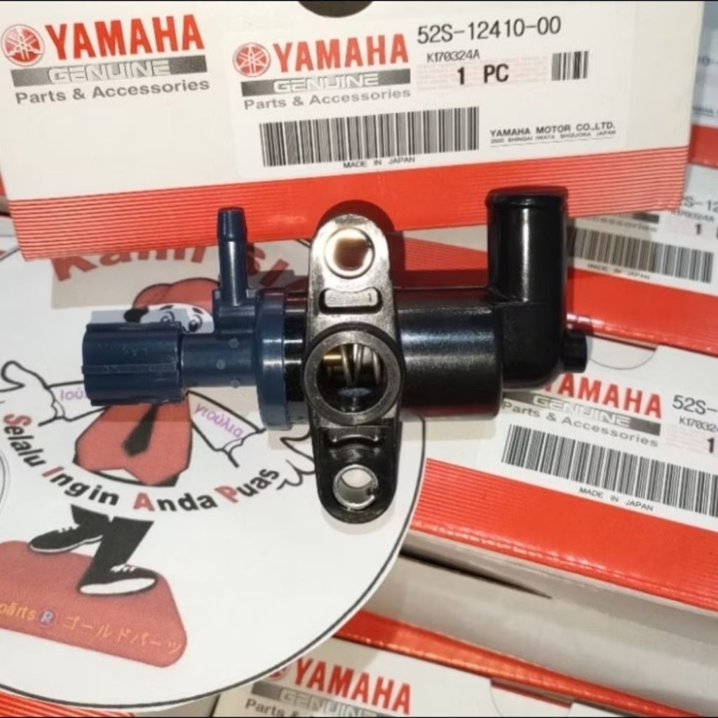 52S-12410-00 Thermostat Termostat Assy Yamaha Xeon RC GT 125 Original japan 52S