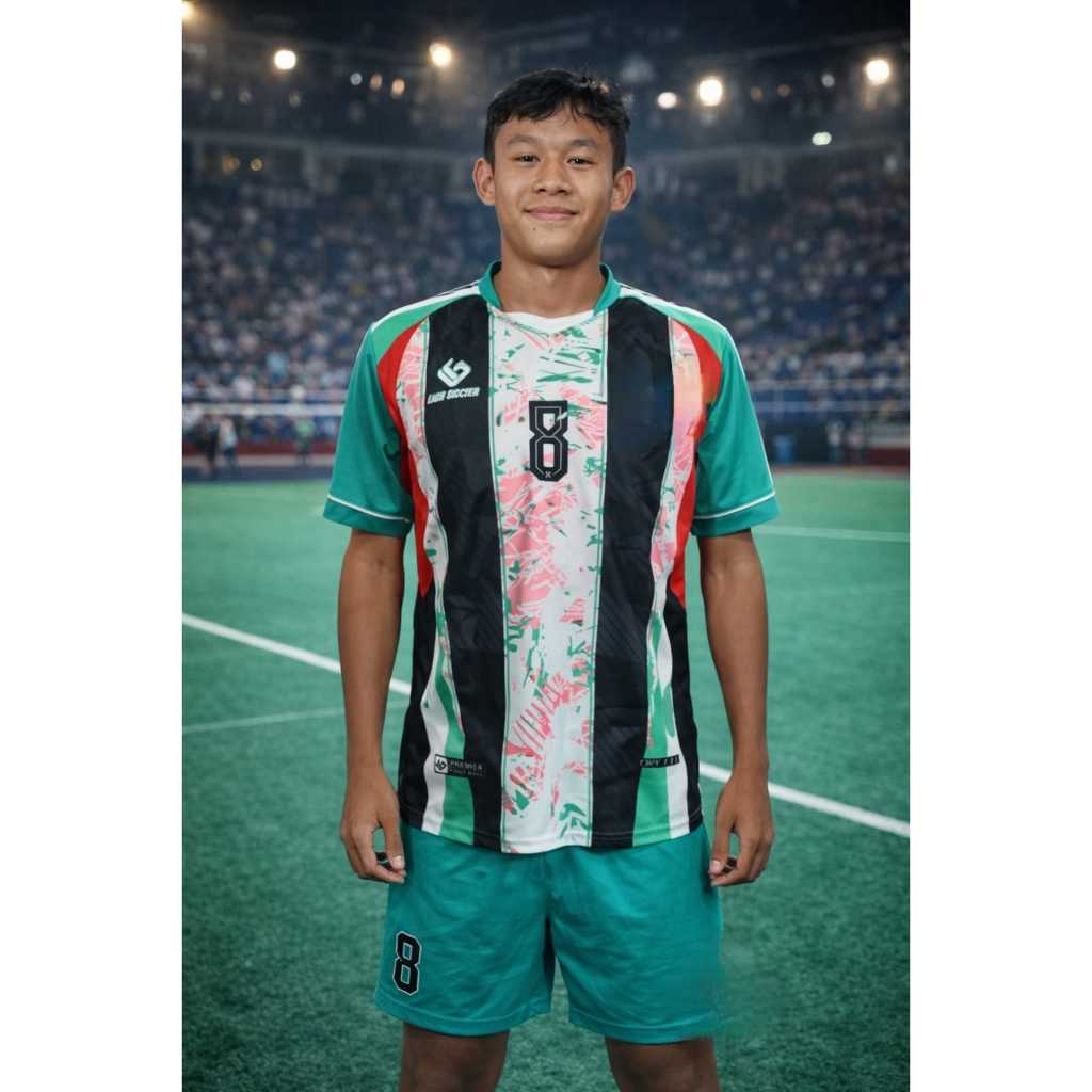 BAJU BOLA TIM ISI 18 STEL PRINTING//KOSTUM BOLA PRINTING DEWASA 18 STEL