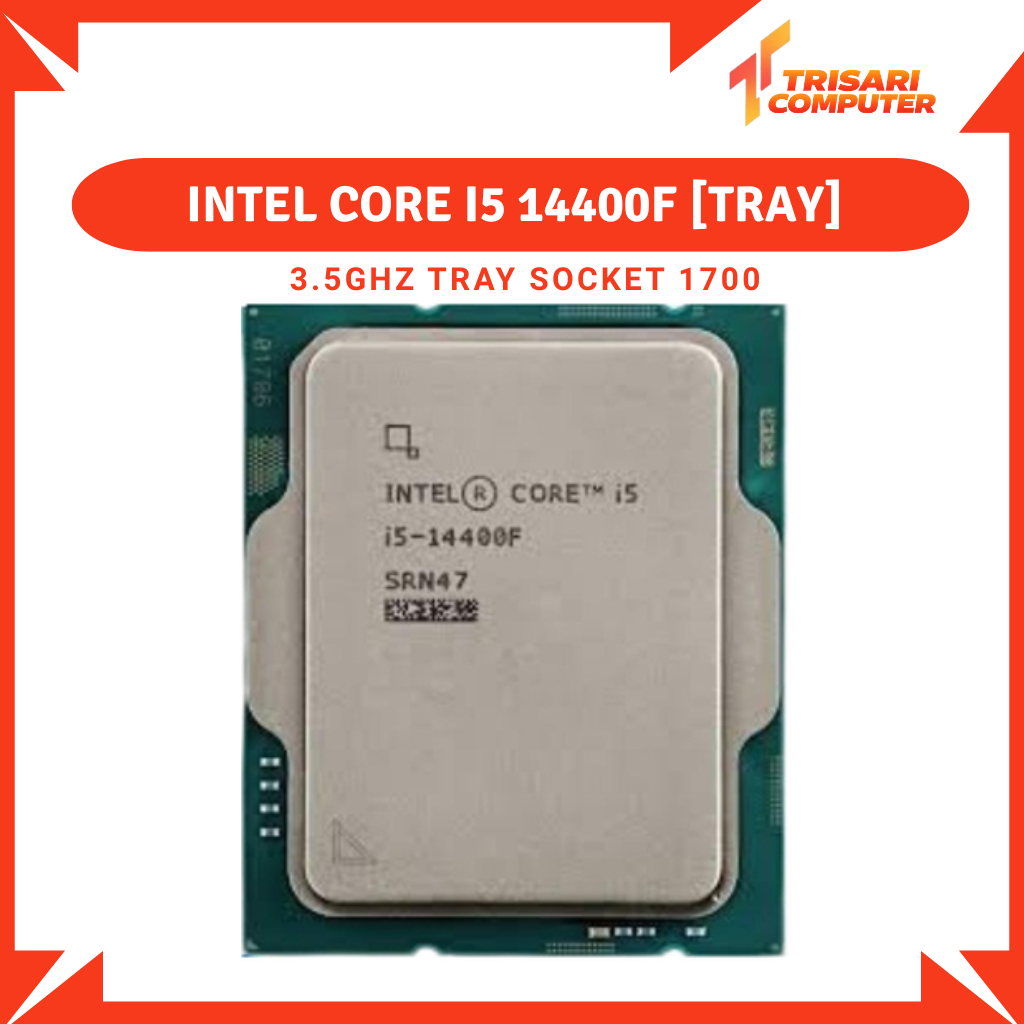 Intel Core i5 14400F [TRAY] 3.5Ghz Tray Socket 1700