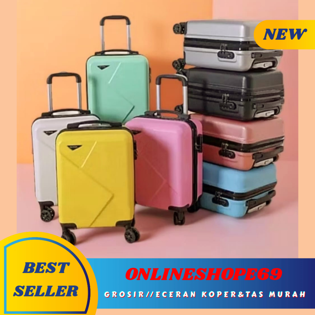 Koper fiber 16inc koper polo fiber koper ukuran kecil koper cabin koper bisa kirim instant