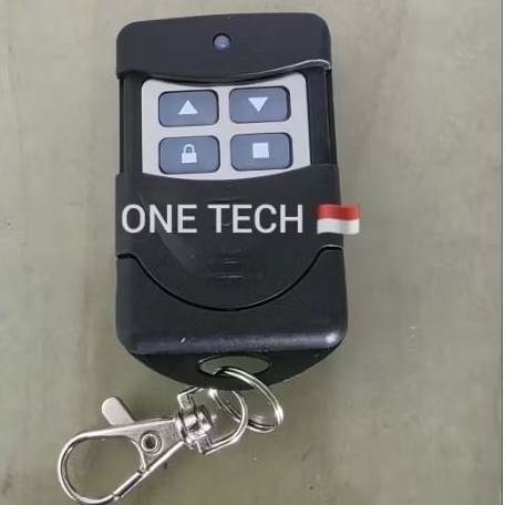 ONE TECH Transmitter Remot Kontrol Rolling Door Otomatis untuk Mesin Rolling Door Otomatis