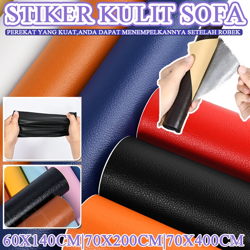 [Kualitasting] stiker kulit sofa kulit sticker kulit pu kulit sofa dan perekat sticker kulit sofa st