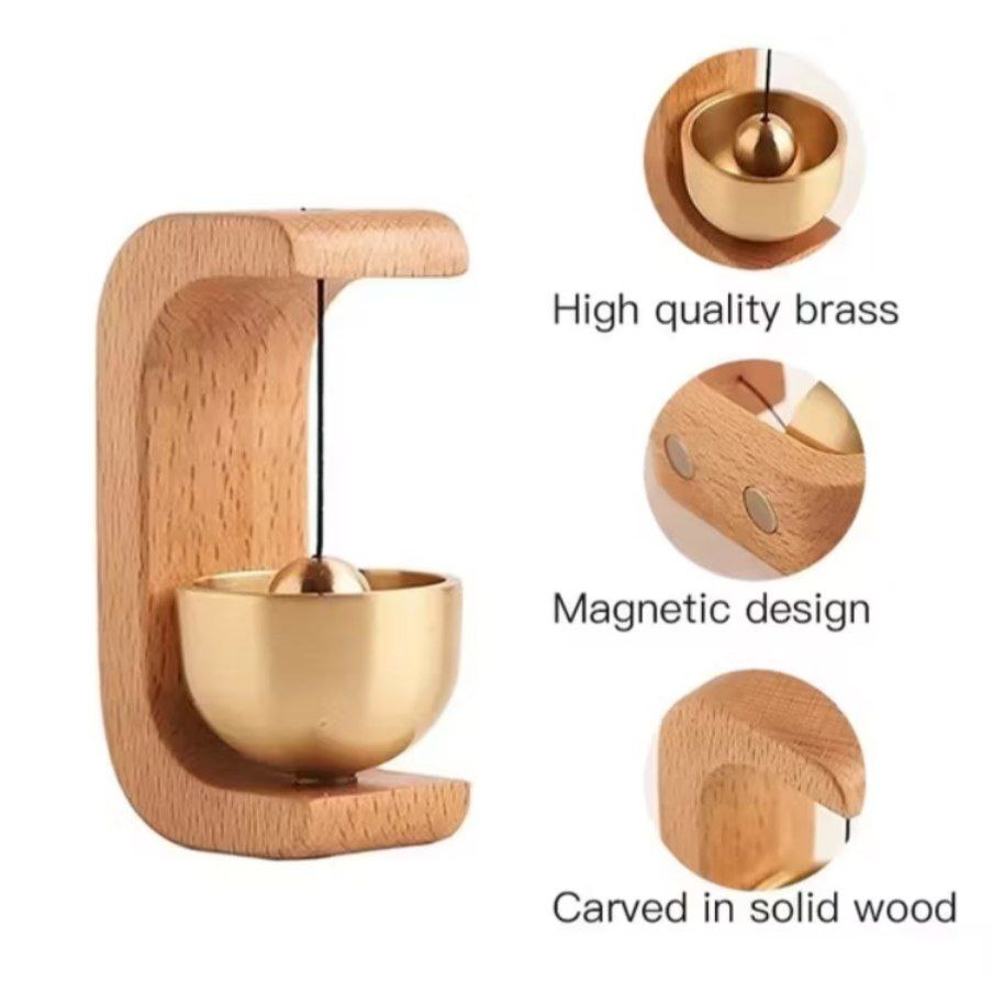 LV121 House Door Bell / bel pintu kuningan elegan lonceng pintu bunyi saat terbuka