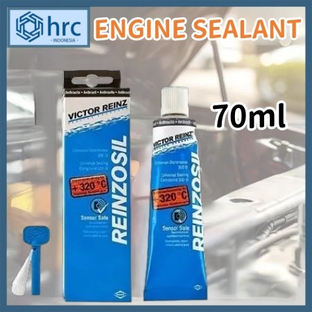 Lem Sealer Gasket Reinzosil Tahan Panas 320°C Germany Sealant Silicone Mesin Mobil 70ML