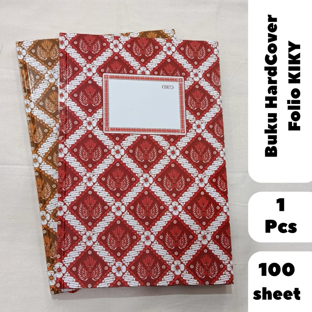 buku hardcover folio 100 lembar