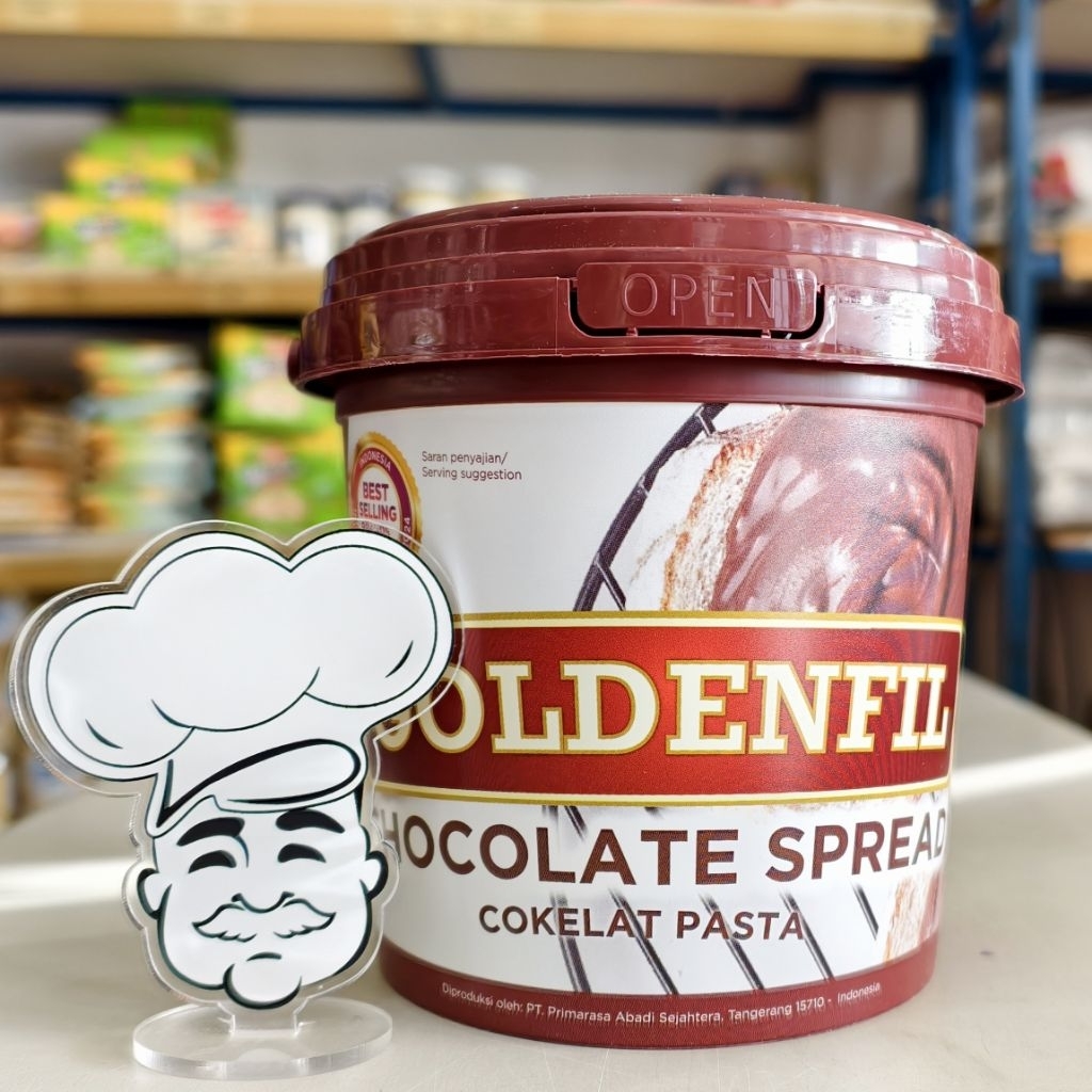 Goldenfil Chocolate Spread 1Kg / Selai Coklat Goldenfil 1Kg / Cokelat Pasta Goldenfil 1Kg
