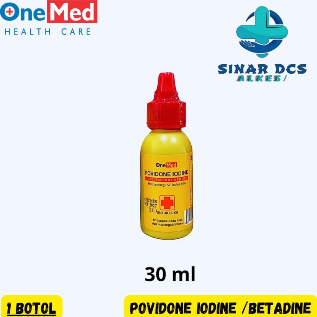 Povidone Iodine 30 ml / Betadine 30 ml / Povidone Iodine Antiseptik