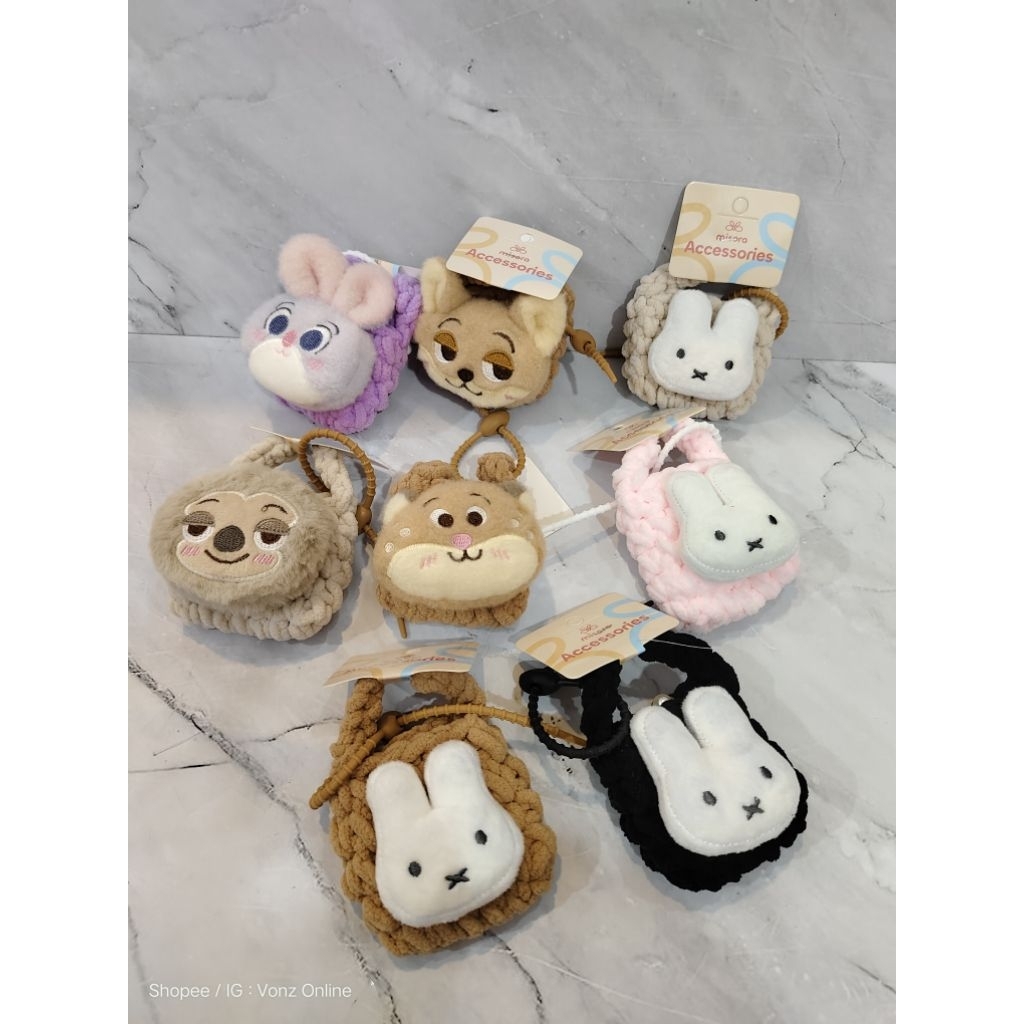 GANTUNGAN KUNCI DOMPET KOIN MIFFY X ZOOTOPIA