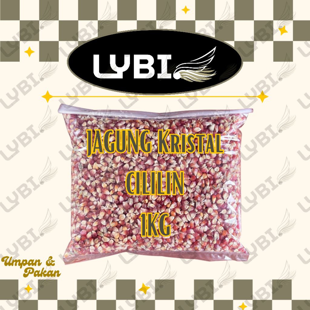 Pakan burung Jagung Kristal