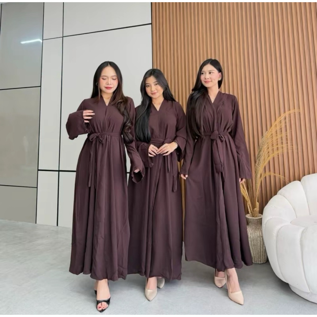 Hara dress || dress panjang wanita || hijab dres
