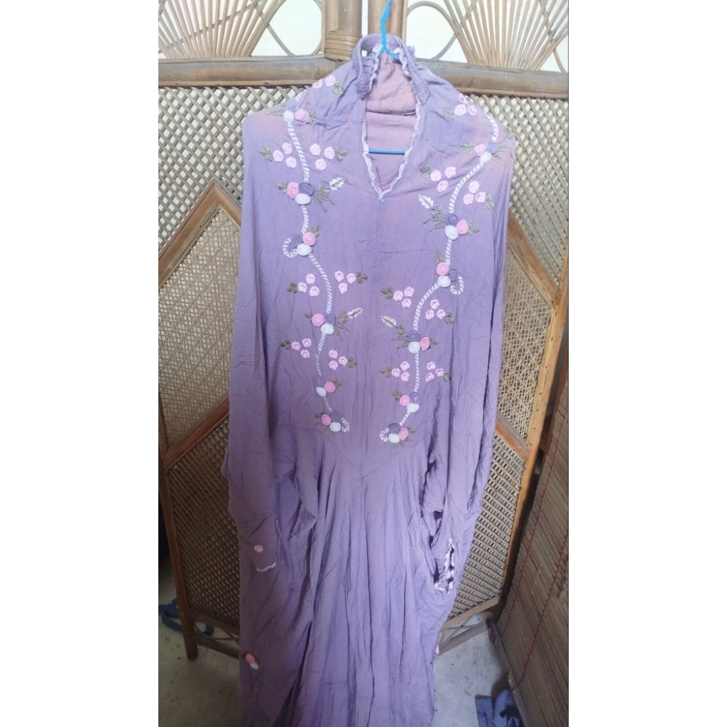 [preloved] mukena terusan