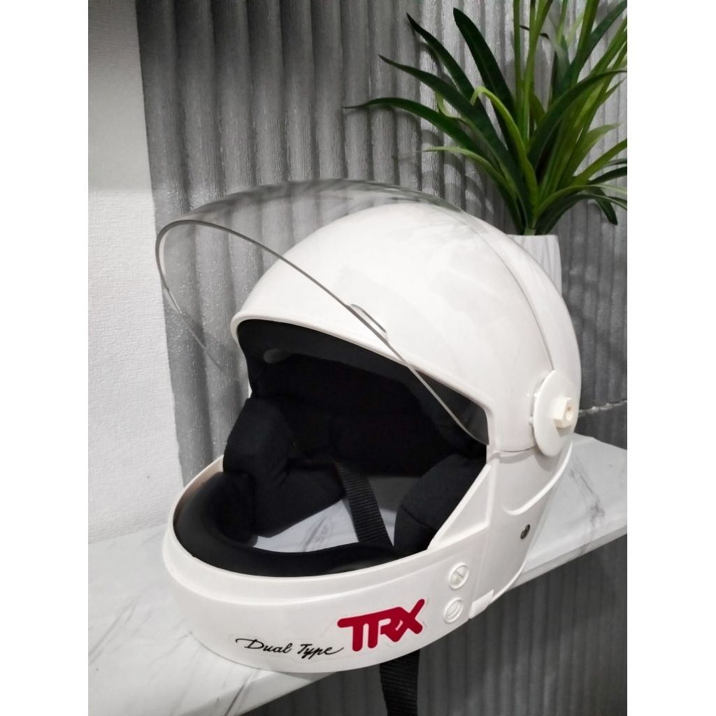 helm Honda TRX fullface jadul baru