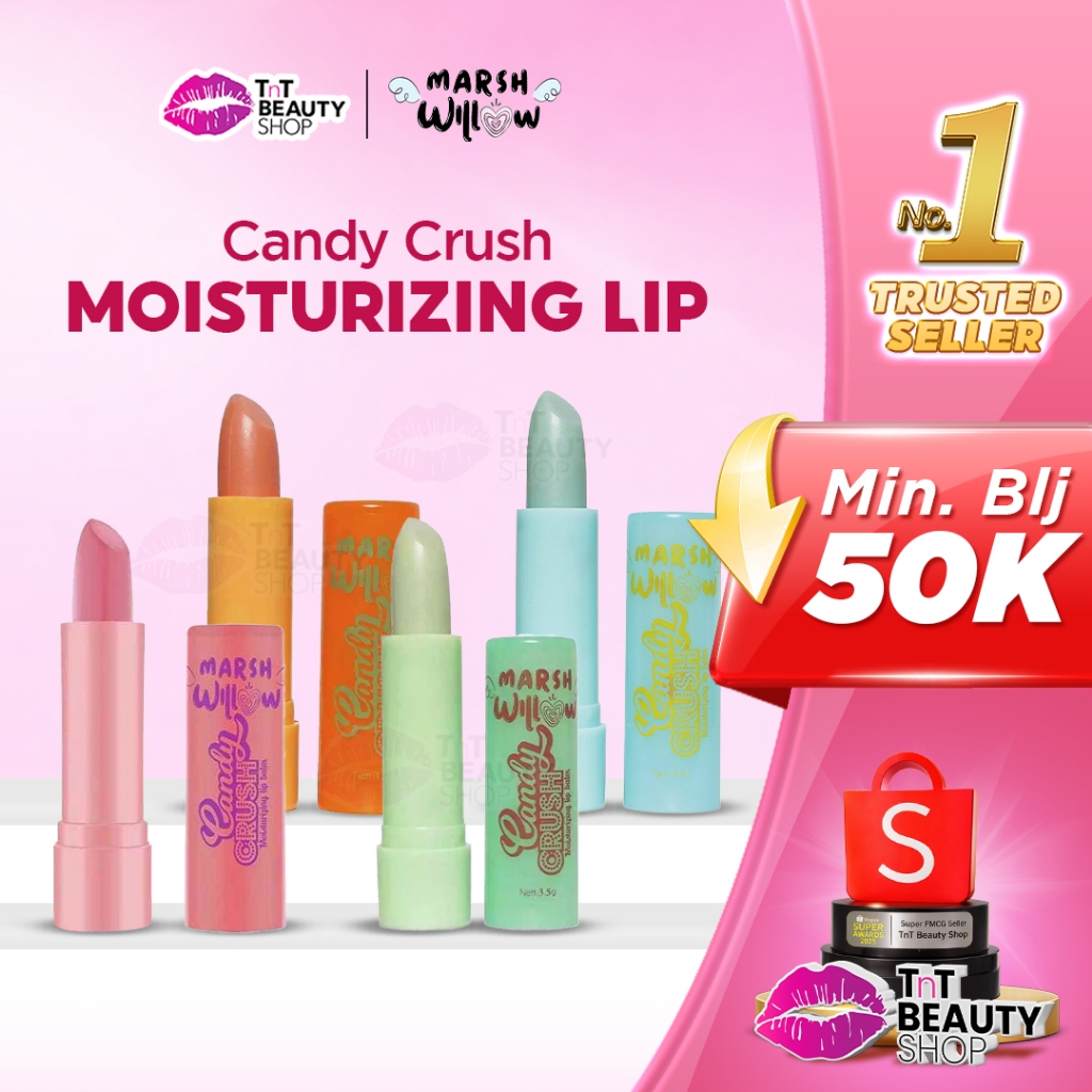 Marshwillow Candy Crush Moisturizing Lip Balm by Natasha Wilona - Pelembab Bibir | Tnt beauty shop