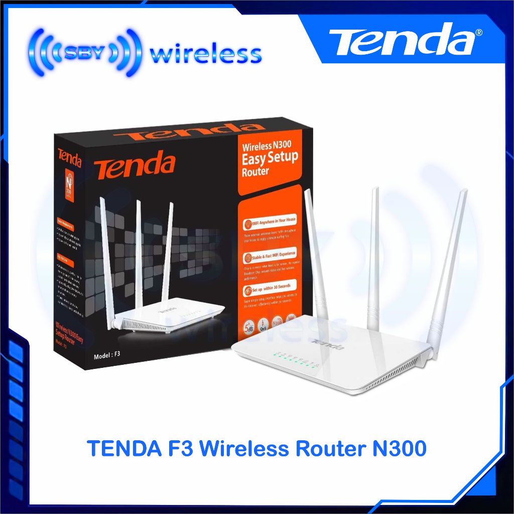 Tenda F3 Wireless Router N300