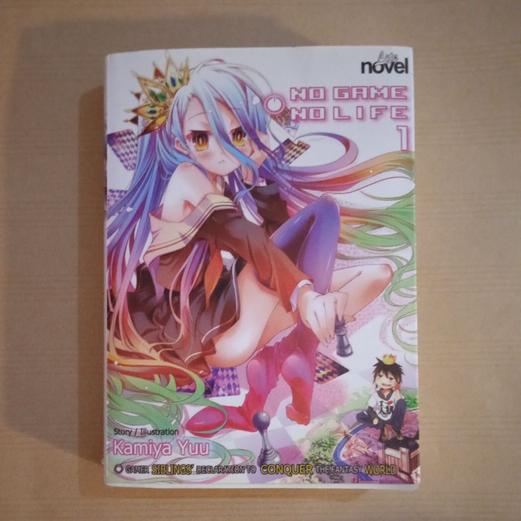 Novel No Game No Life 1 oleh Kamiya Yuu original