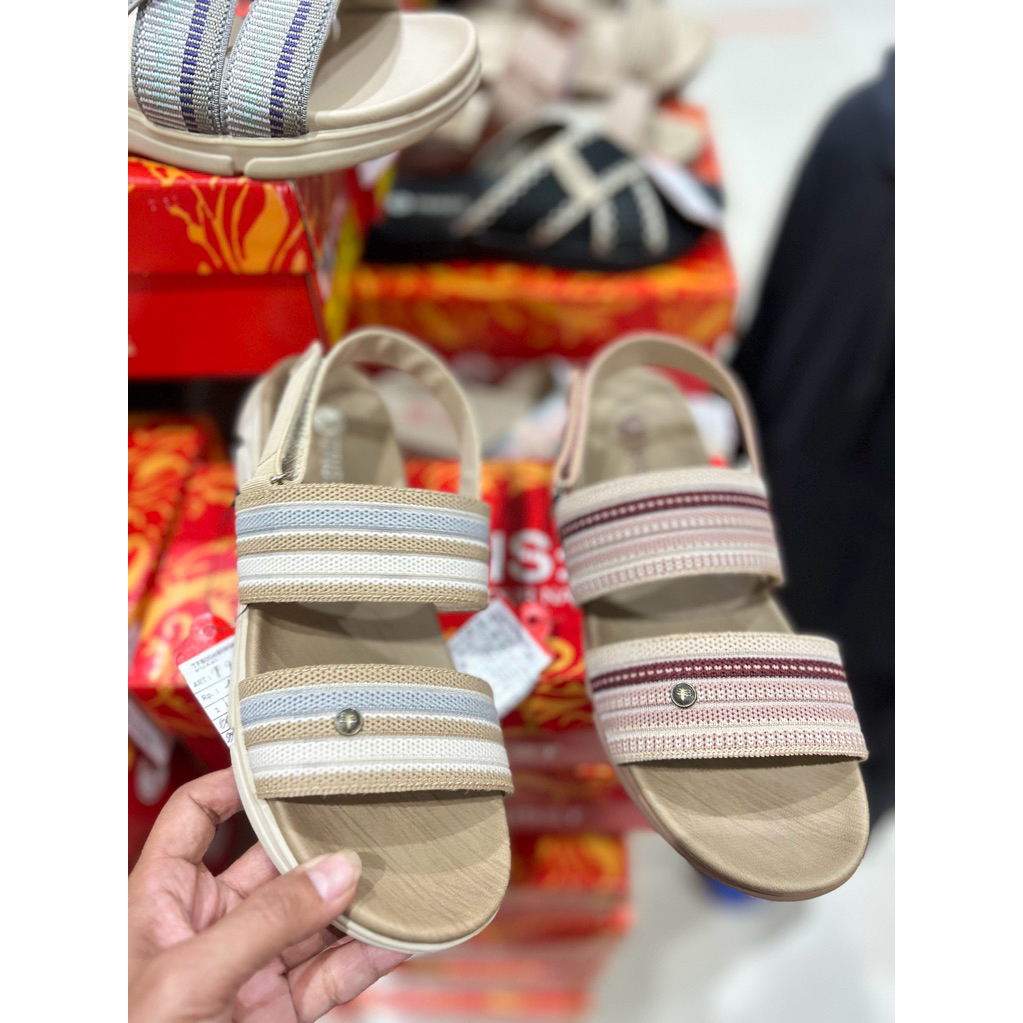 TRISET Sepatu Sandal Flat tali belakang  size 36-40 ori by dept.store
