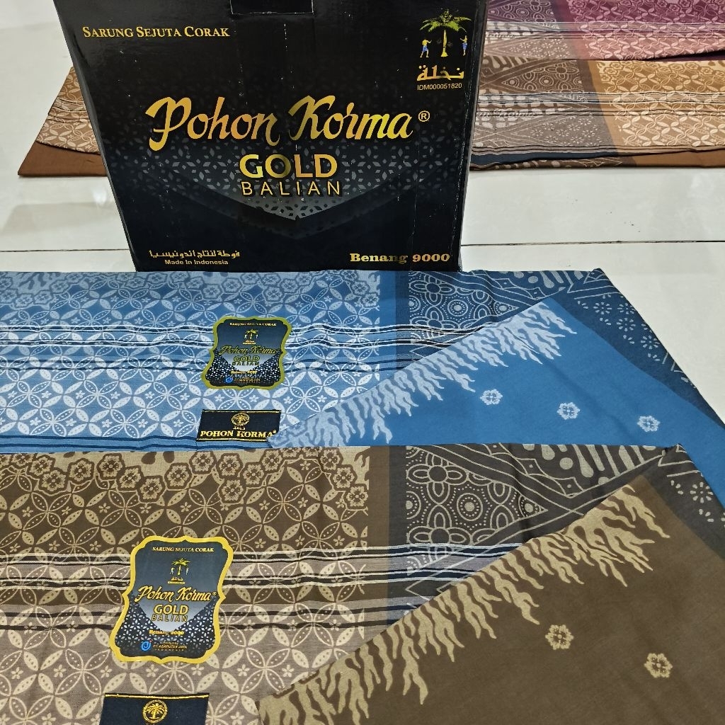 (GROSIR 10PCS POHON KURMA GOLD).POHON KORMA GOLD BALIAN BATIK 04 & BATIK 05