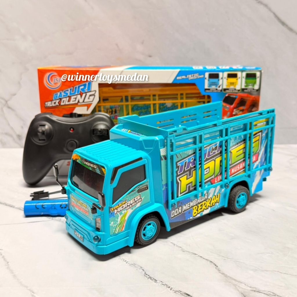 Mainan Mobil Remote Bus Basuri Truck Oleng / Mainan Truck Rc Oleng 2,4 Ghz (JF)