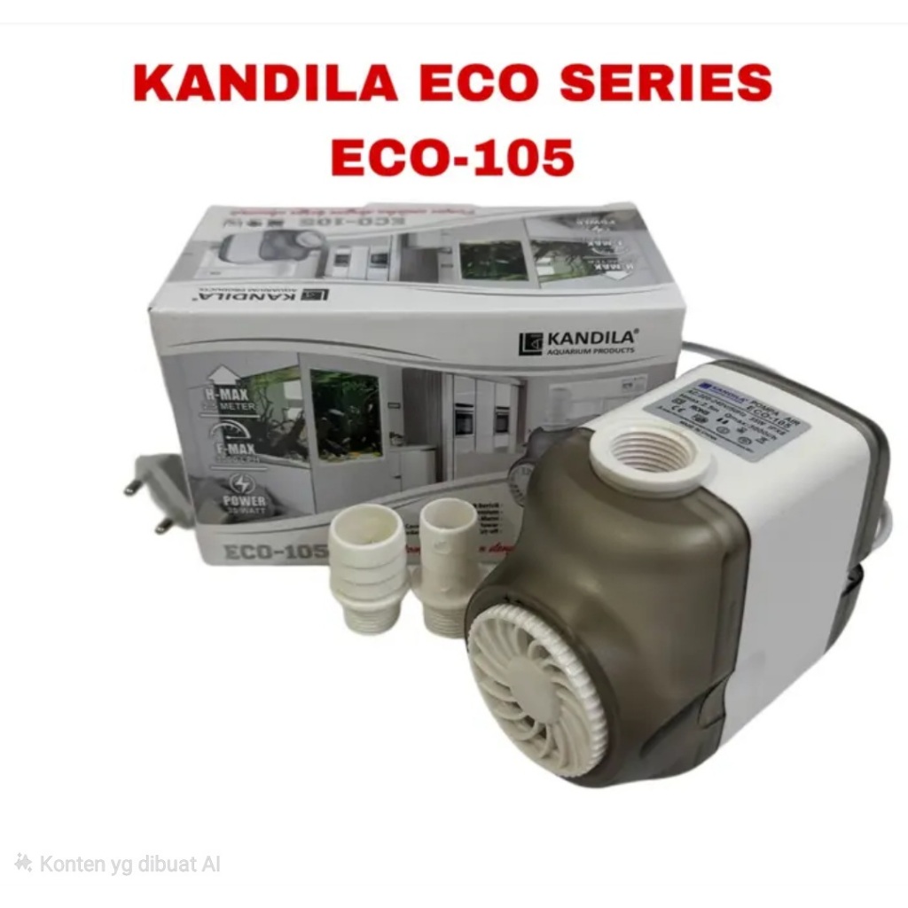 Kandila Power Head ECO-105 3000 LPH H2.5M Filter Pompa Air 105