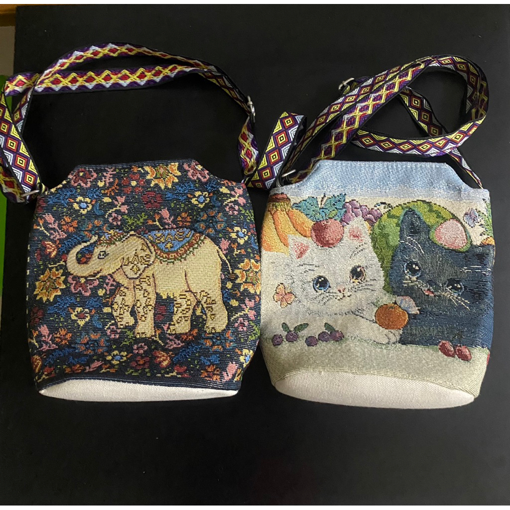 Tas selempang mini gajah Bangkok Thailand