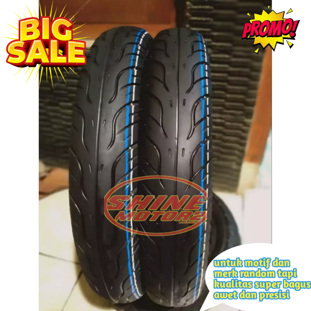Promo Sepasang Ban Motor Metik Beat Vario Mio Scoopy Tubles