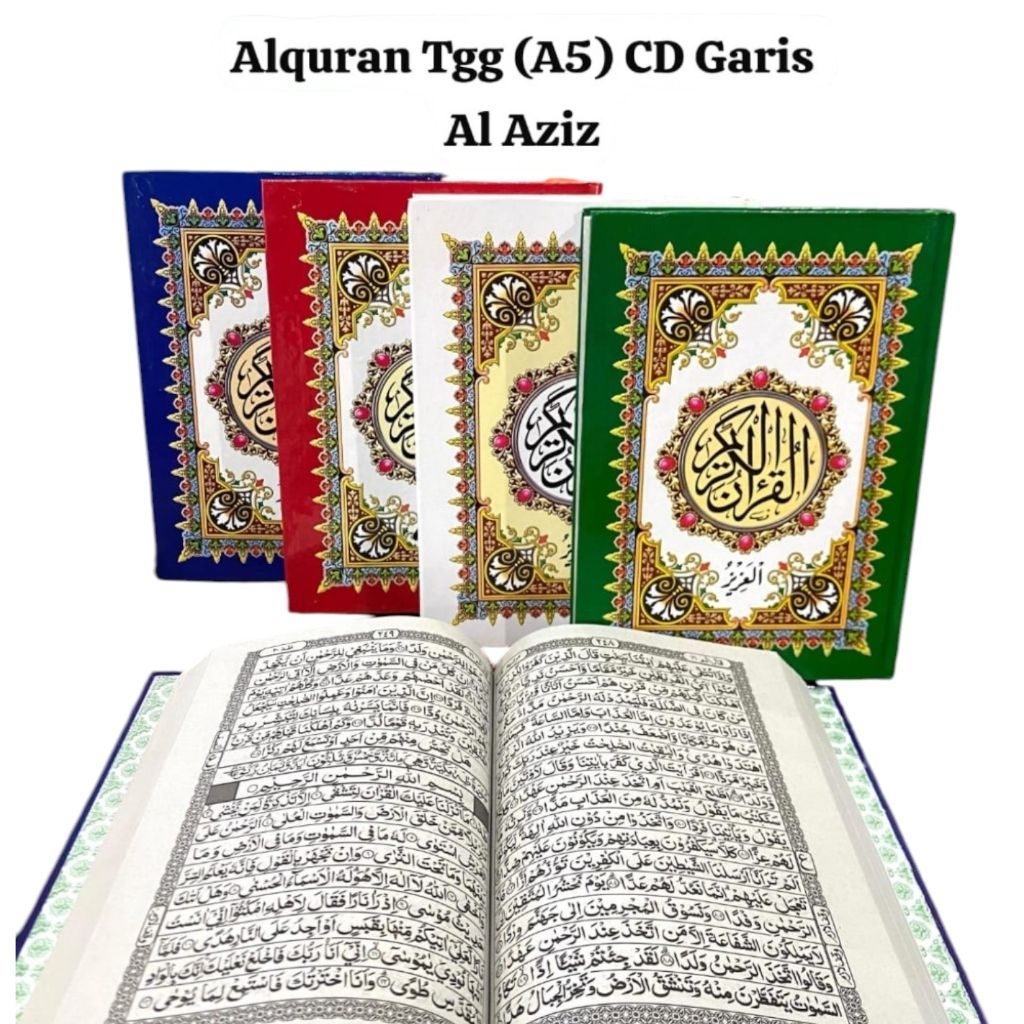 Alquran Al Aziz A5 Kertas CD Non Terjemah
