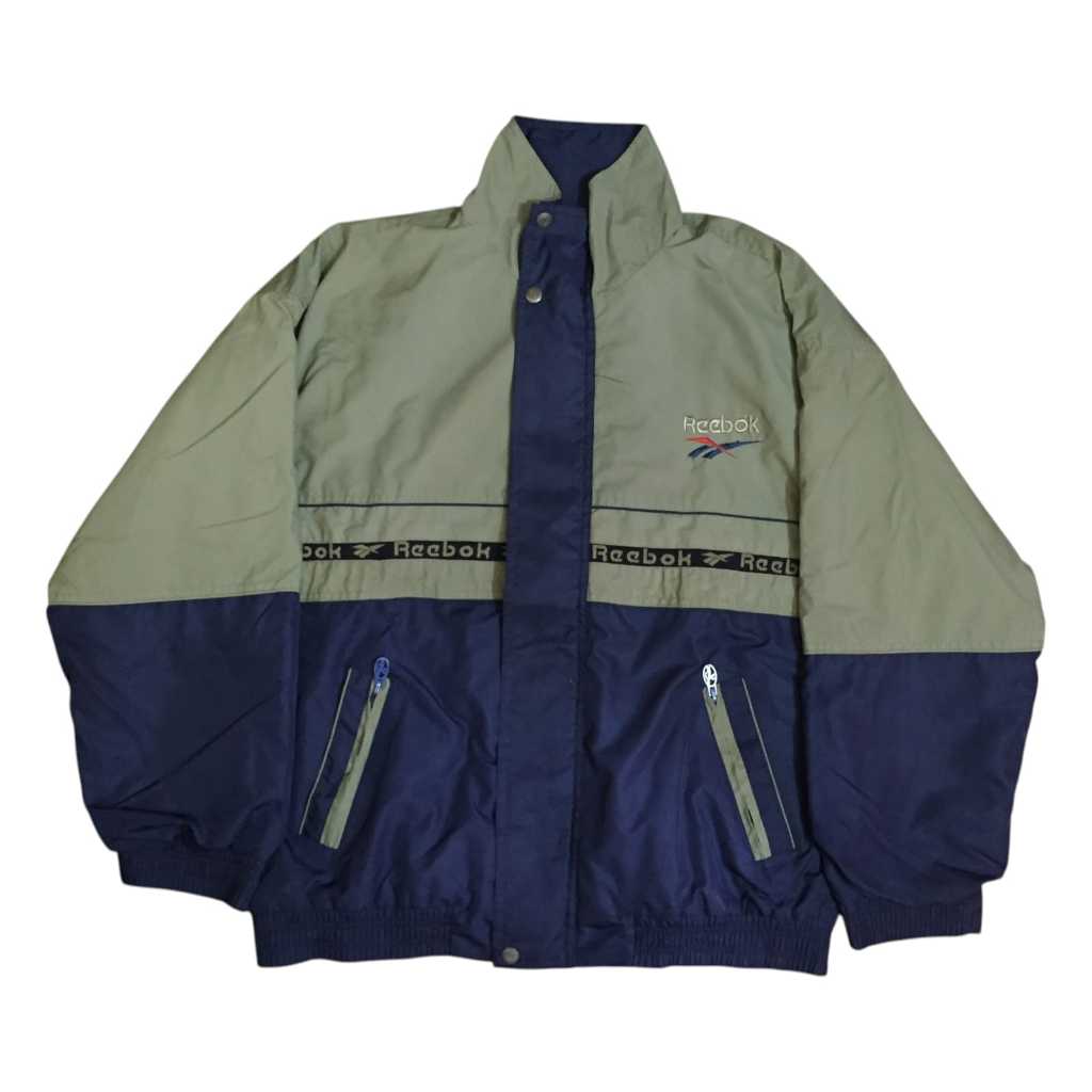Vintage 80s Reebok Jacket Talon Zipper