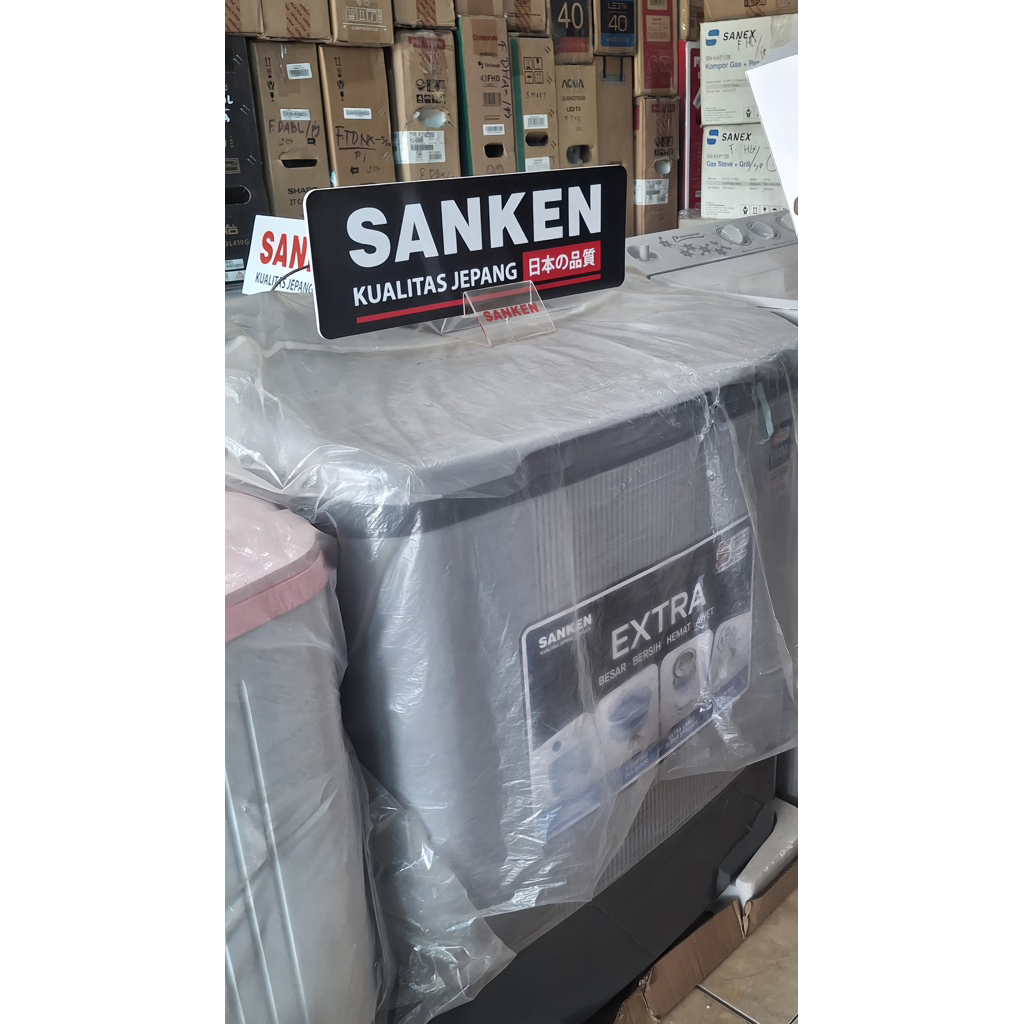 Mesin Cuci 2 Tabung SANKEN TW 8600 8kg Low watt