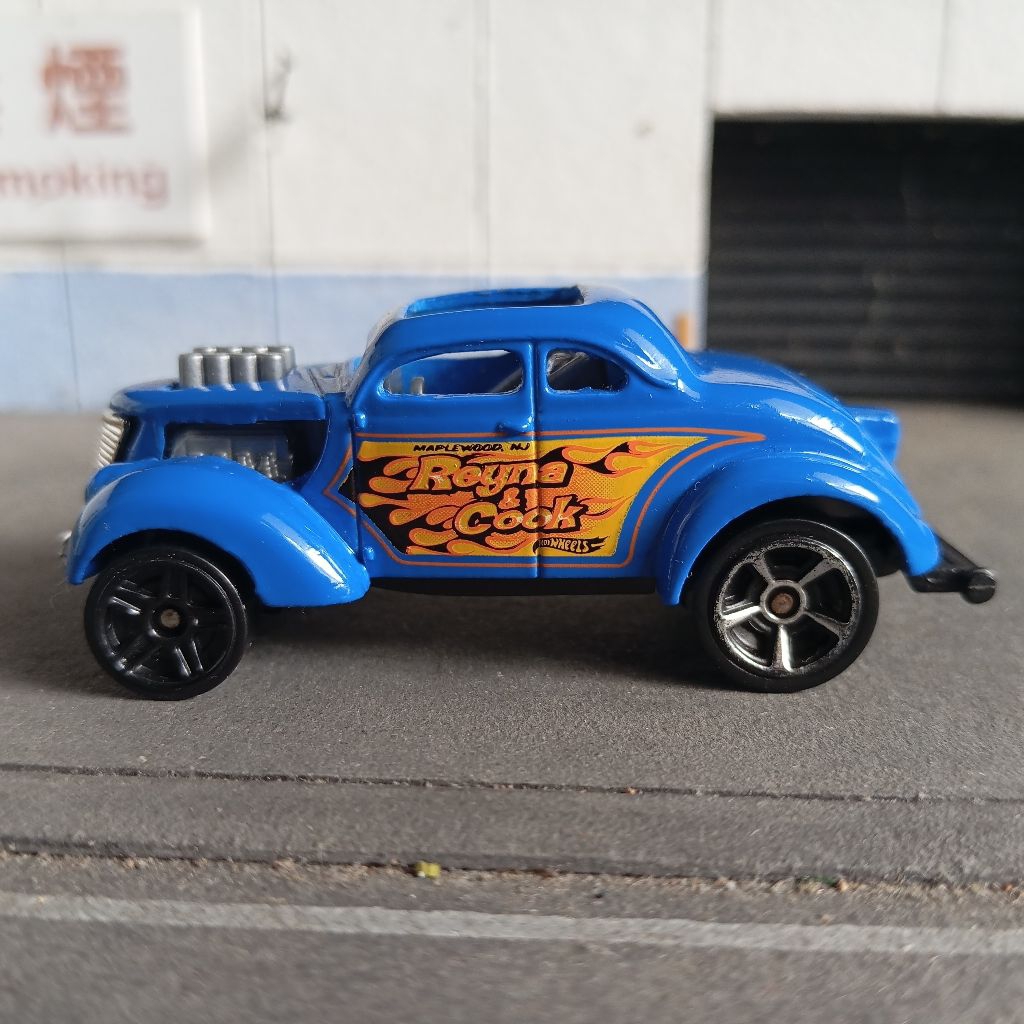 hot wheels hotwheels loose pass n gasser biru