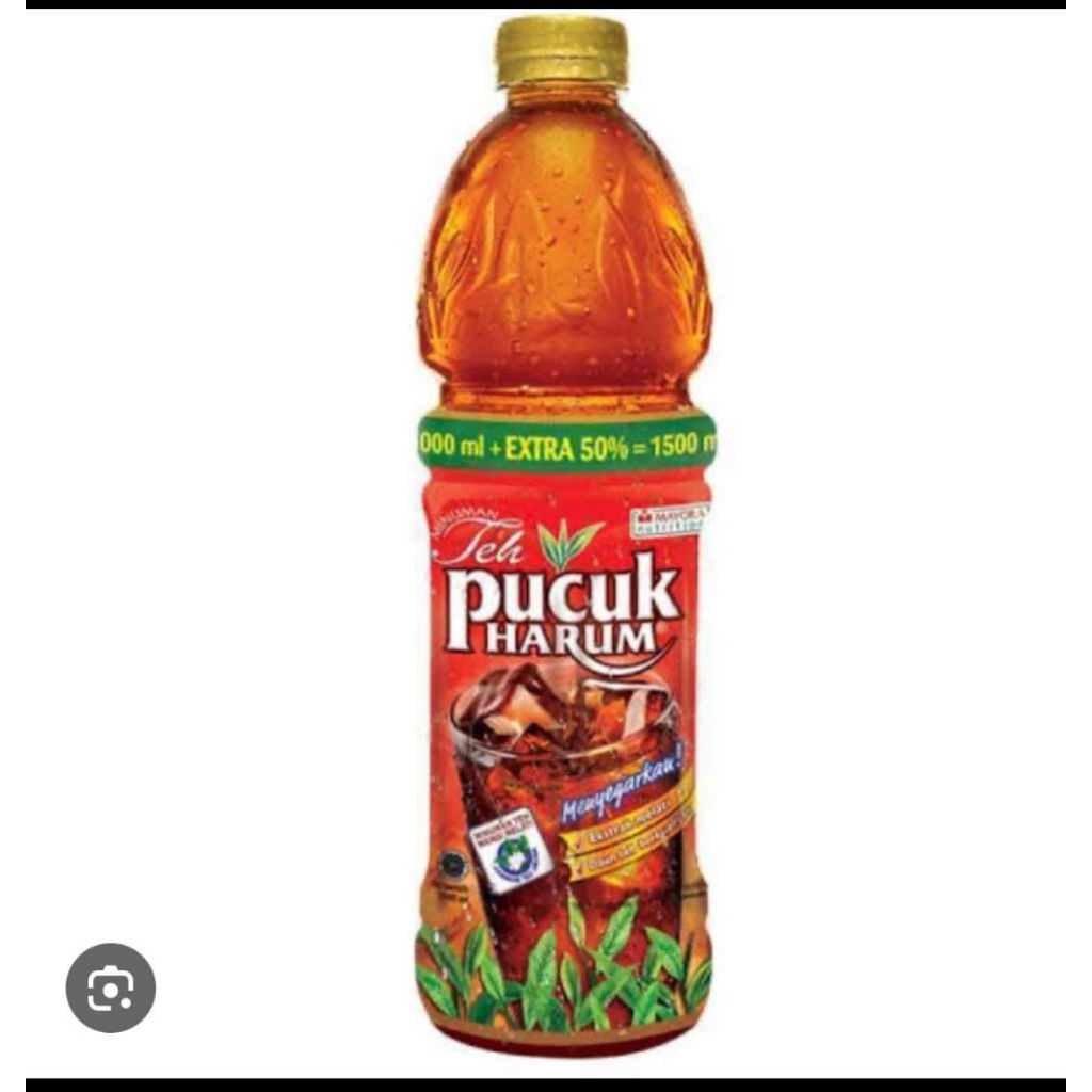 Teh Pucuk Harum Botol 1 Liter - Rasa Alami, Kemasan Praktis, Ekstra Hemat